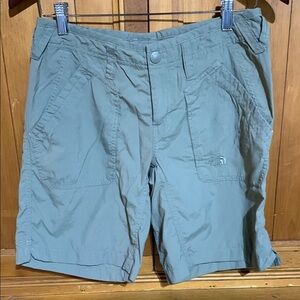 The North Face Green Cargo Shorts for Outdoor Adventures